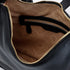 CafèNoir Black Soft Bag with Lettering and Shoulder Strap